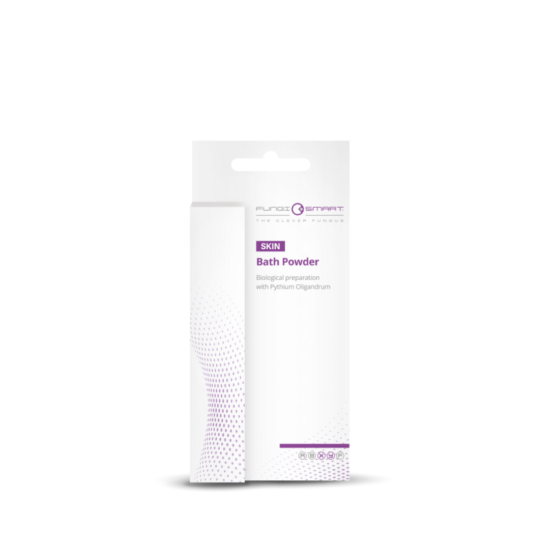 Prikazujem sliko FungiSmart® Prašek za kopel za kožo 1×1 g Slika produkta FungiSmart® Prašek za kopel za kožo 1×1 g