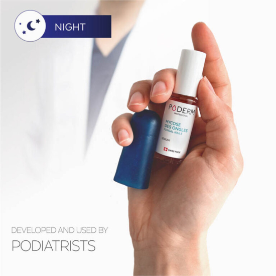 Showing image of PODERM® Serum and gel cap for fungal nails PODERM® Serum and gel cap for fungal nails image