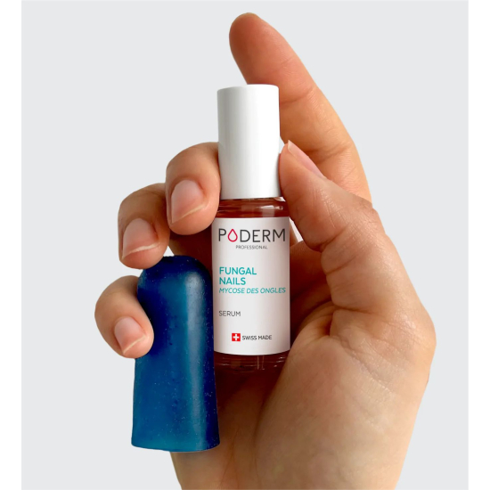 Showing image of PODERM® Serum and gel cap for fungal nails PODERM® Serum and gel cap for fungal nails image