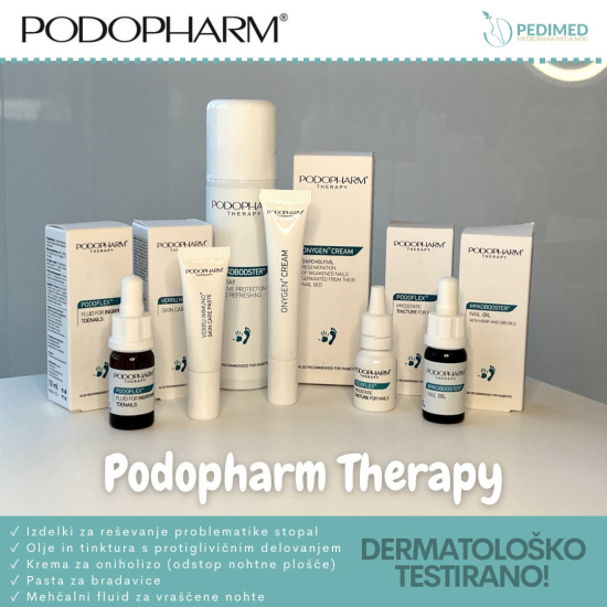 Slika produkta PODOPHARM PODOFLEX MYKOBOOSTER olje za nohte 10ml