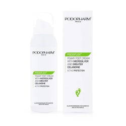 PODOPHARM PODOFLEX Kremna pena s srebrovimi ioni 125ml