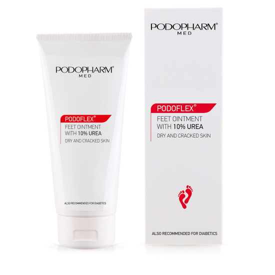 Showing image of PODOPHARM PODOFLEX Ointment 10% urea 100 ml PODOPHARM PODOFLEX Ointment 10% urea 100 ml image