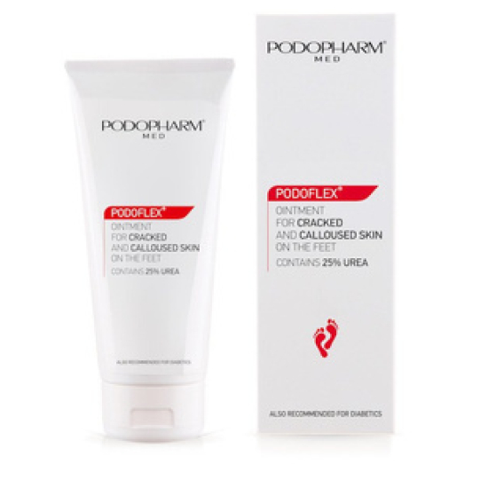 PODOPHARM PODOFLEX Ointment for cracked skin with 25% urea, 100 ml image