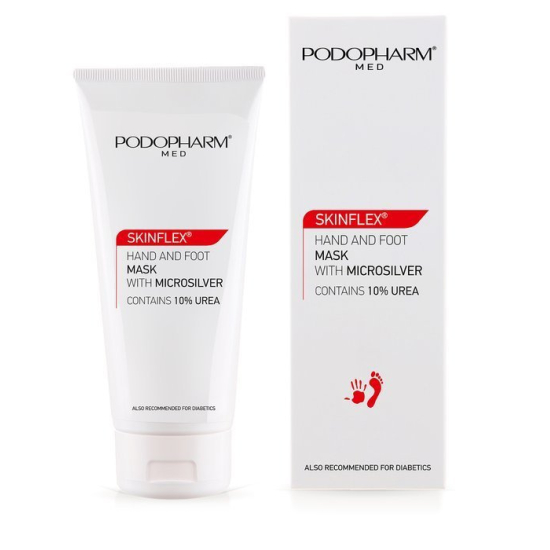 Slika produkta PODOPHARM SKINFLEX® kremna maska za roke z adaptogeni in kolostrumom, 75 ml