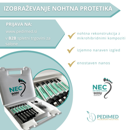 Izobraževanje za nohtno protetiko z metodo NEC Izobraževanje za nohtno protetiko z metodo NEC