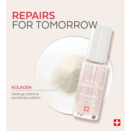 Slika produkta PODERM® Korektivni lak za nohte s kolagenom, 8 ml