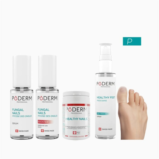 PODERM PACKAGE 5X (PURIFIANT, 8 ML+ Booster, 6ml + Tea Tree gel cap + Nutrition supplement + Purifying spr.) image